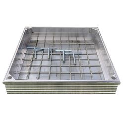 TAQUE A PAVER ALU L&S LIGHT 400X 400MM H=10CM