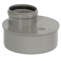 PVC VERLOOP GRIJS BENOR 125/110MM SN4