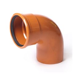 PVC BOCHT 88° RDBR BENOR 110MM MOF/SPIE SN8