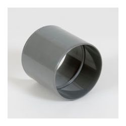 PVC DUBBELE LIJMMOF BENOR GRIJS 90MM