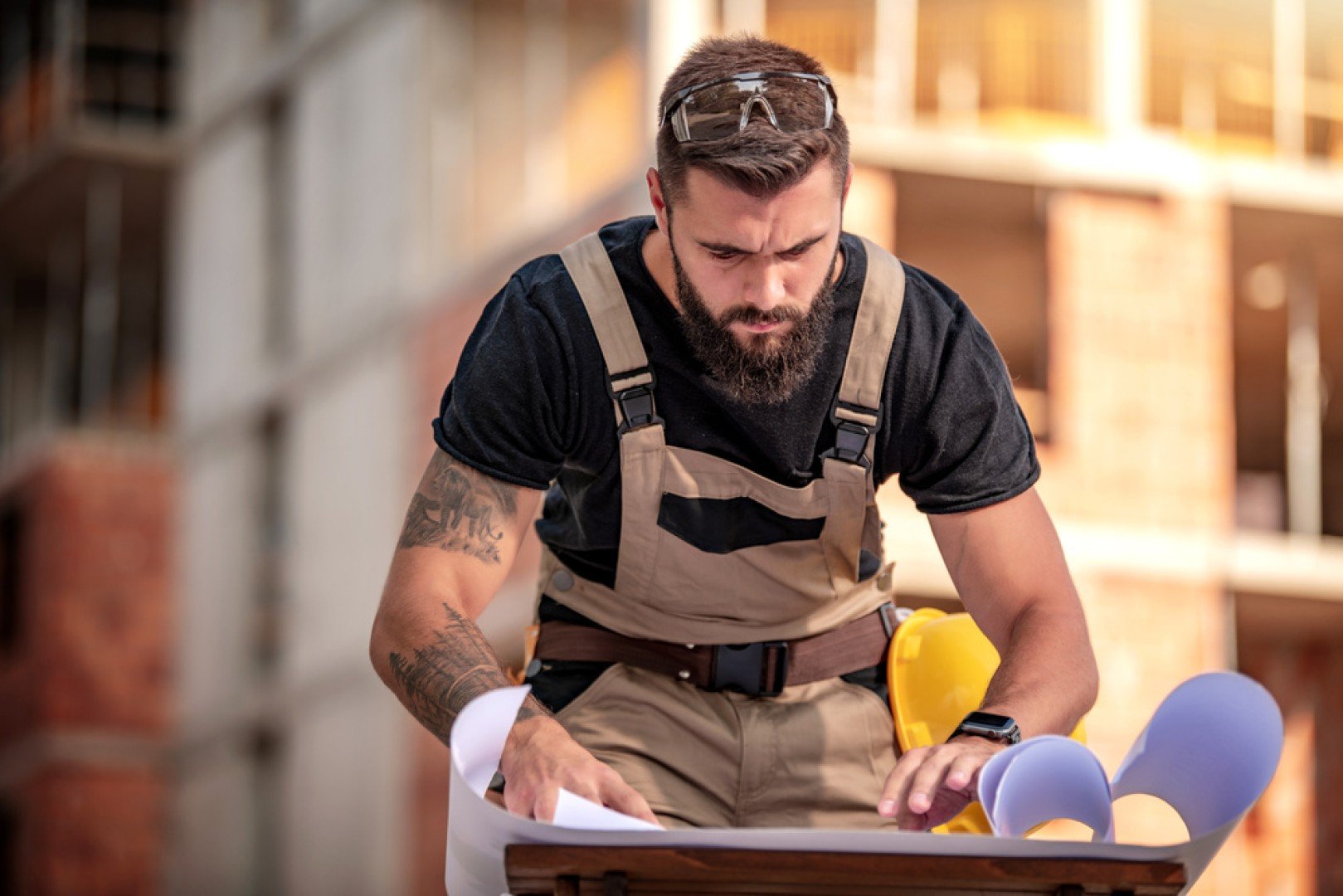 Les métiers du bâtiment et de la construction