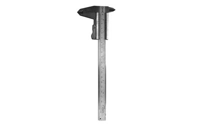 Outilac - Schuifmaat mauser inox mat verchroomd 180-1/20 capaciteit 150 mm
