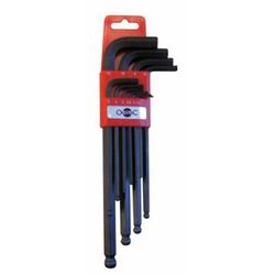 Outilac - Inbussleutel ball driver kunststof doos 1,5-12 set van 10 sleutels