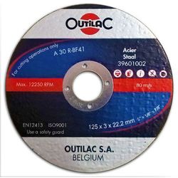 Outilac - Doorslijpschijf voor staal 125x3