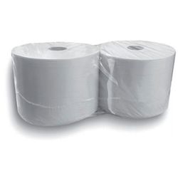 Bleekpapier wit 2 lagen 1134 in 2 bobijnen van 300 m x 24 cm