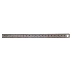 Outilac - Meetlat flexibele inox mm graduatie 300x13x0,5