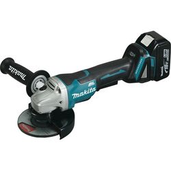 Makita - Haakse slijpmachine 125mm 18v 2x5,0Ah dga508rtj