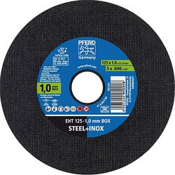 Pferd - Snijschijf 125x1x22,2mm voor inox staal Pferd (912218)