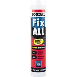 Soudal - Mastieklijmen fix-all high-tack wit 290ml koker