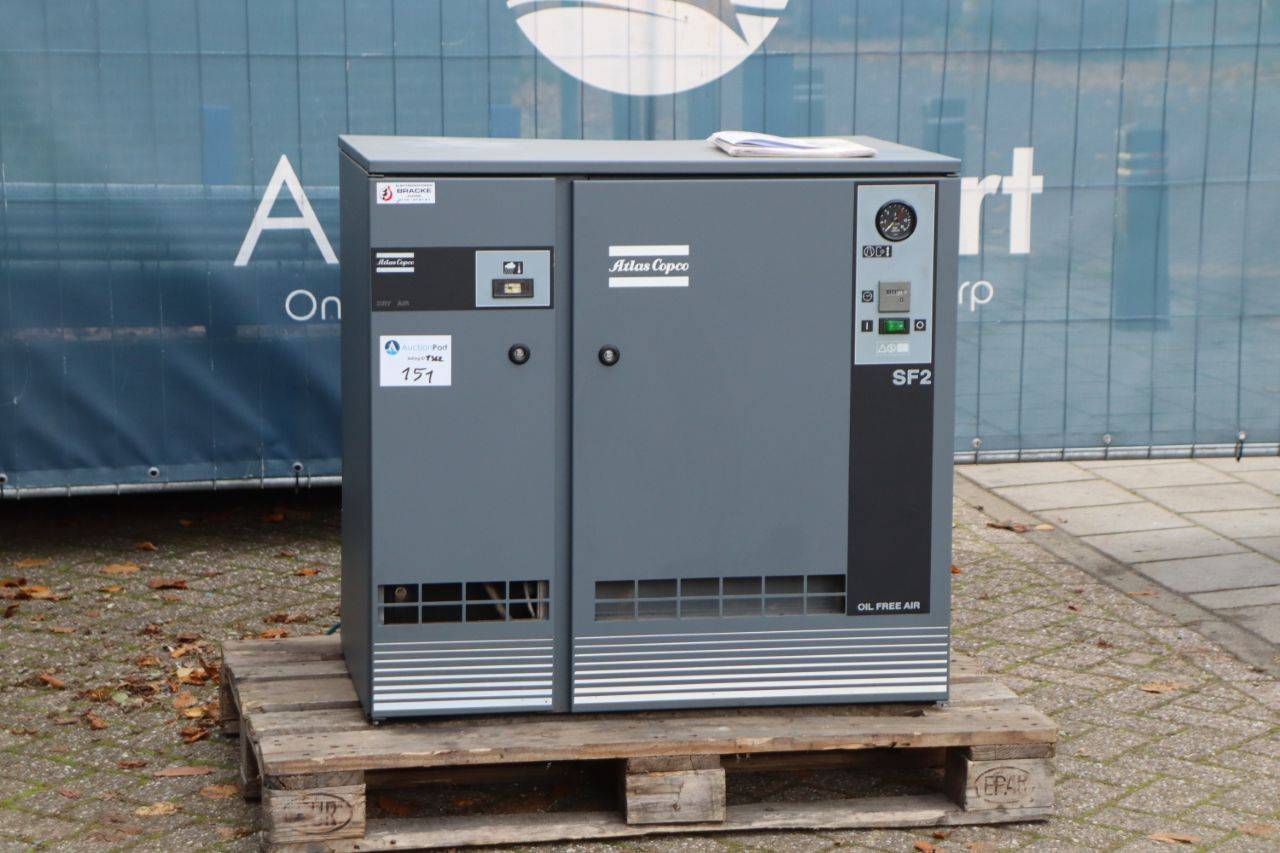 Compressor Atlas Copco SF 2 Elektrisch 1995 | Auctionport