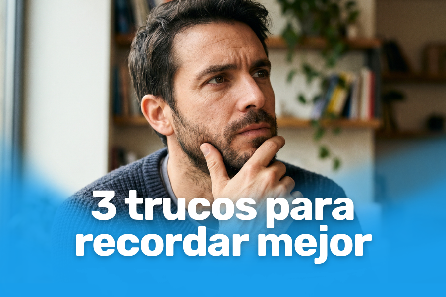 Técnicas de memorización: 3 trucos para recordar mejor