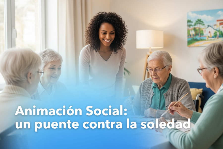 Animación Social con Personas Mayores: un puente contra la soledad