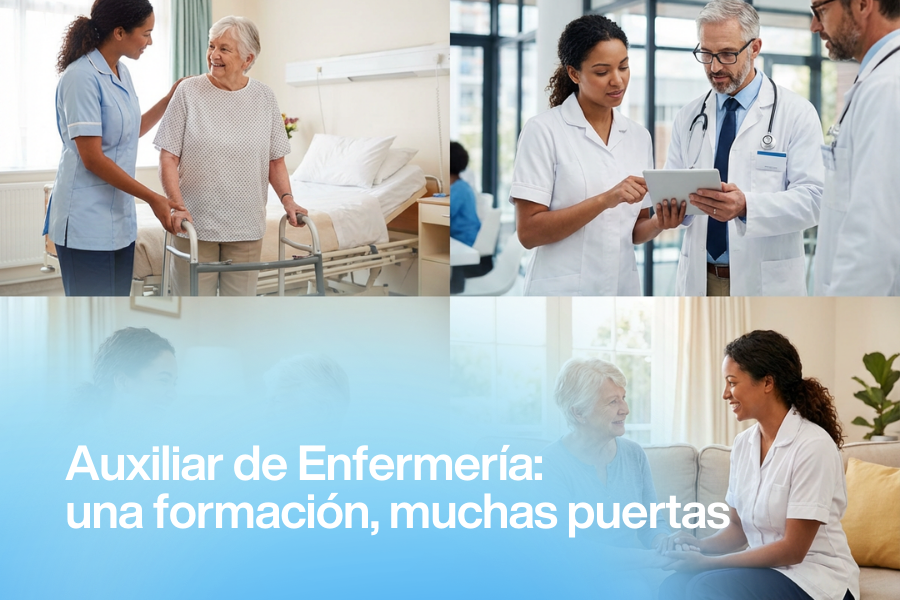 Auxiliar de Enfermería: una profesión con múltiples salidas y demanda constante