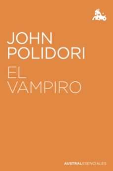 El Vampiro, John Polidori 1 Portada libro El Vampiro de John Polidori