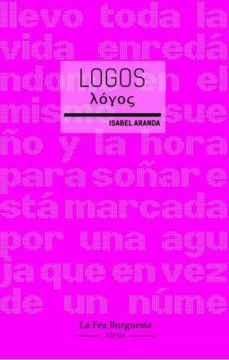 Logos, Isabel Aranda 1 Portada libro Logos de Isabel Aranda