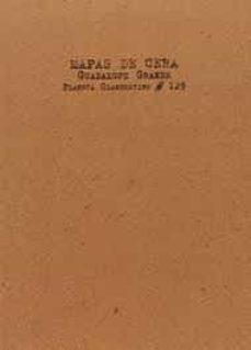 Mapas de Cera, Guadalupe Grande 1 Portada libro Mapas de Cera de Guadalupe Grande