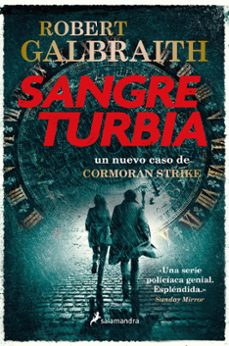 Cormoran Strike 5 Sangre Turbia, Robert Galbraith 1 Portada libro Cormoran Strike 5 Sangre Turbia de Robert Galbraith