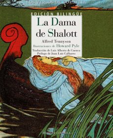 La Dama de Shalott, Alfred Tennyson 1 Portada libro La Dama de Shalott de Alfred Tennyson