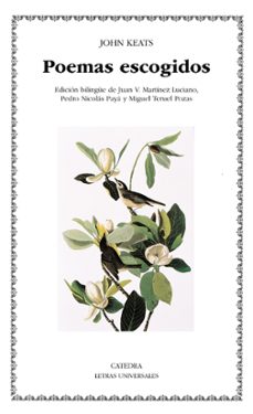 Poemas Escogidos John Keats, John Keats 1 Portada libro Poemas Escogidos John Keats de John Keats