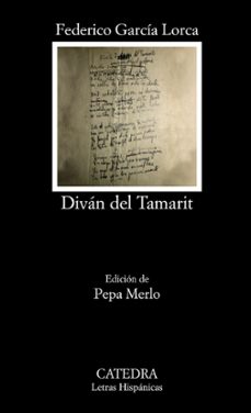 Divan del Tamarit, Federico Garcia Lorca 1 Portada libro Divan del Tamarit de Federico Garcia Lorca