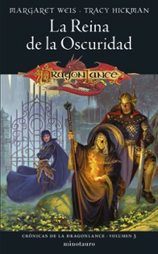 Cronicas de la Dragonlance 3 la Reina de la Oscuridad, Margaret Weis 1 Portada libro Cronicas de la Dragonlance 3 la Reina de la Oscuridad de Margaret Weis