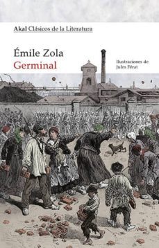 Germinal, Emile Zola 1 Portada libro Germinal de Emile Zola