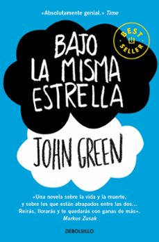 Bajo la Misma Estrella, John Green 1 Portada libro Bajo la Misma Estrella de John Green