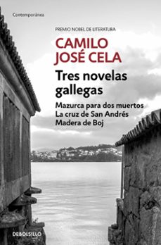 Portada libro Tres Novelas Gallegas de Camilo Jose Cela