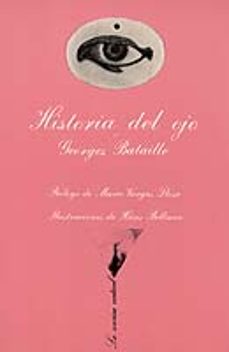 Historia del Ojo, Georges Bataille 1 Portada libro Historia del Ojo de Georges Bataille