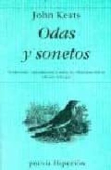 Odas y Sonetos, John Keats 1 Portada libro Odas y Sonetos de John Keats