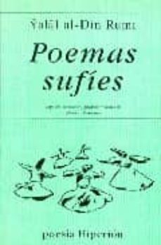 Poemas Sufies, Yalal Ad Din Rumi 1 Portada libro Poemas Sufies de Yalal Ad Din Rumi