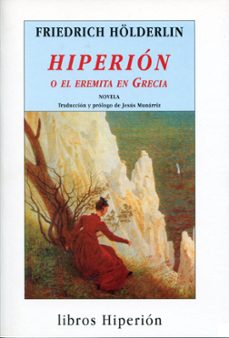 Hiperion O el Eremita en Grecia, Friedrich Holderlin 1 Portada libro Hiperion O el Eremita en Grecia de Friedrich Holderlin