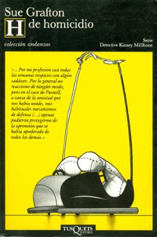 H de Homicidio, Sue Grafton 1 Portada libro H de Homicidio de Sue Grafton