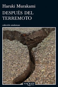 Despues del Terremoto, Haruki Murakami 1 Portada libro Despues del Terremoto de Haruki Murakami