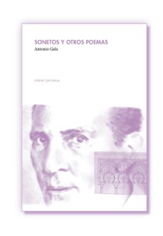 Sonetos y Otros Poemas, Antonio Gala 1 Portada libro Sonetos y Otros Poemas de Antonio Gala