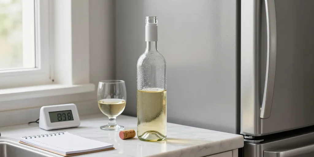Combien de temps garder un vin blanc ouvert : ce que le frigo ne suffit pas à vous dire