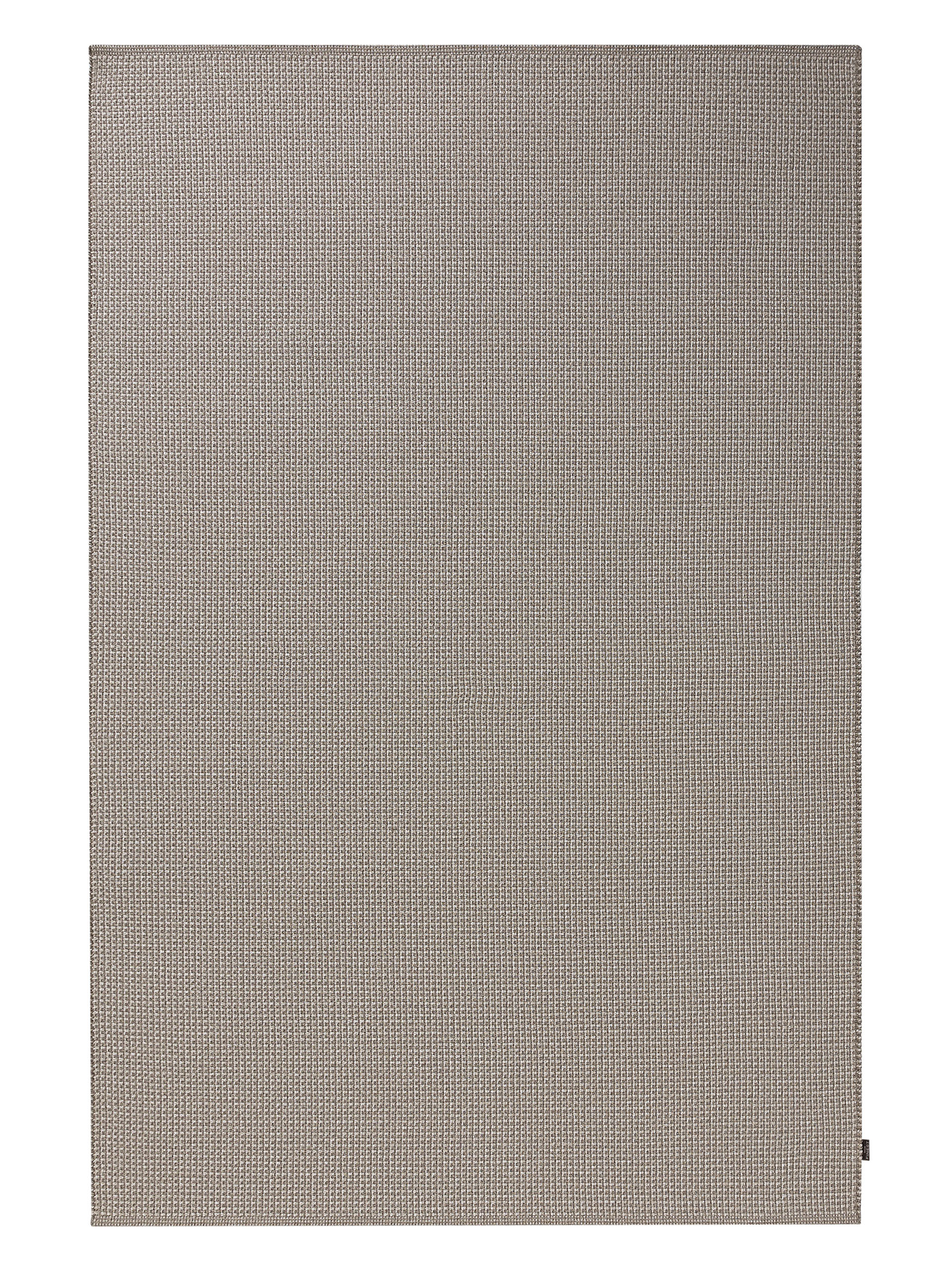 Rug made of 100% Polypropylen in Grey with a 100% Polypropylen high pile by benuta Finest