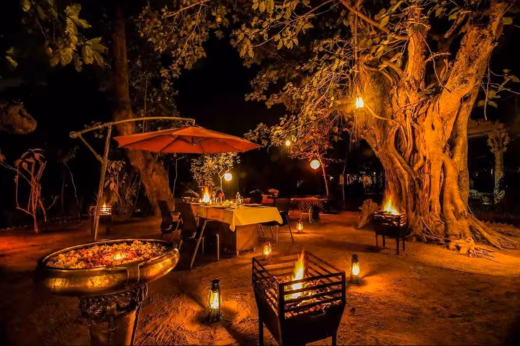 Syna Resort Bush Dinner
