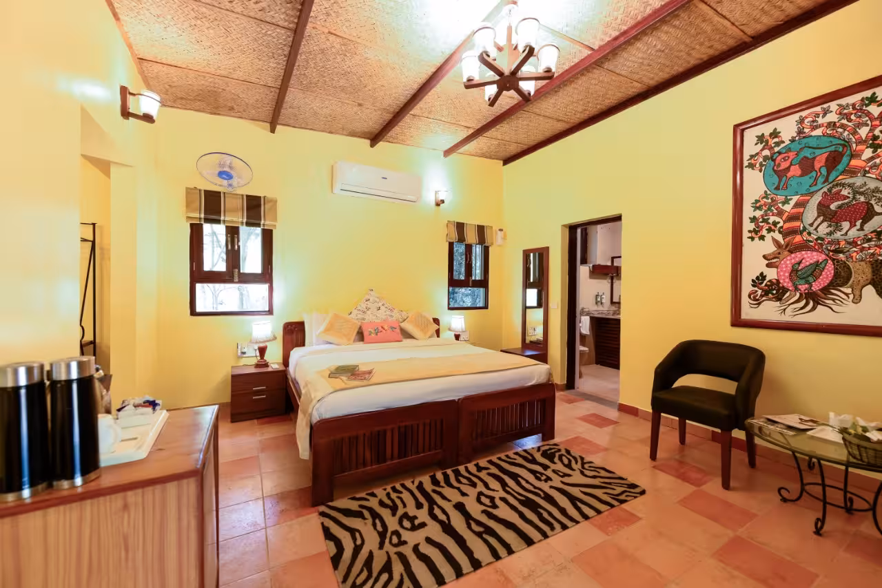 Pench Jungle Camp Deluxe Room Pench Jungle Camp Deluxe Room