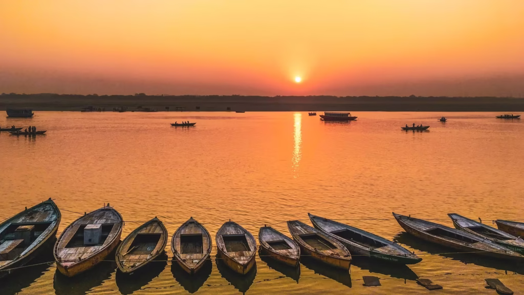 Varanasi Ghat Ganga River Varanasi Ghat Ganga River