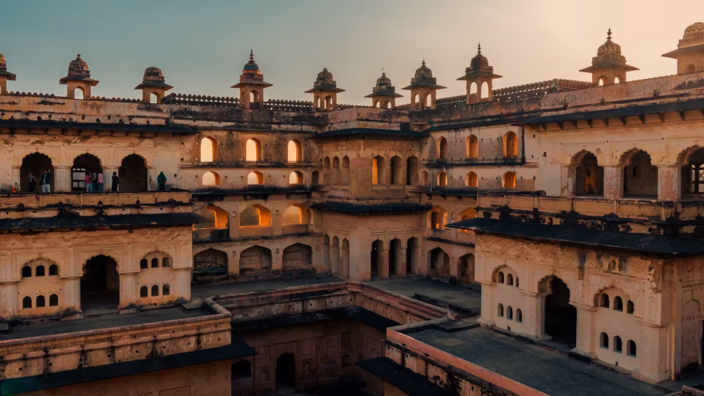 Raja Mahal in Orchha Raja Mahal in Orchha