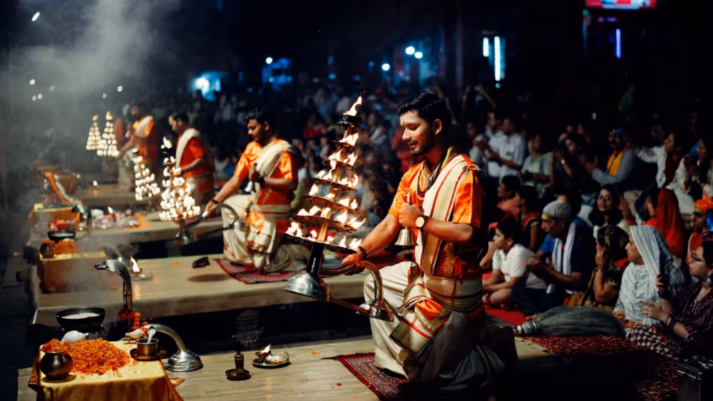 Varanasi Ganga Arti Tradition Varanasi Ganga Arti Tradition