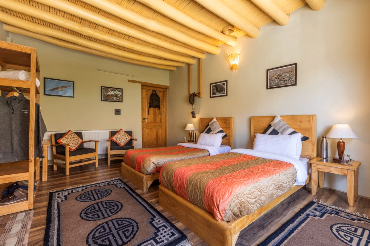 Snow Leopard Lodge Bedroom
