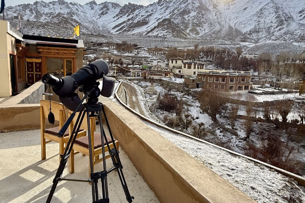 View From Snow Leopard Lodge