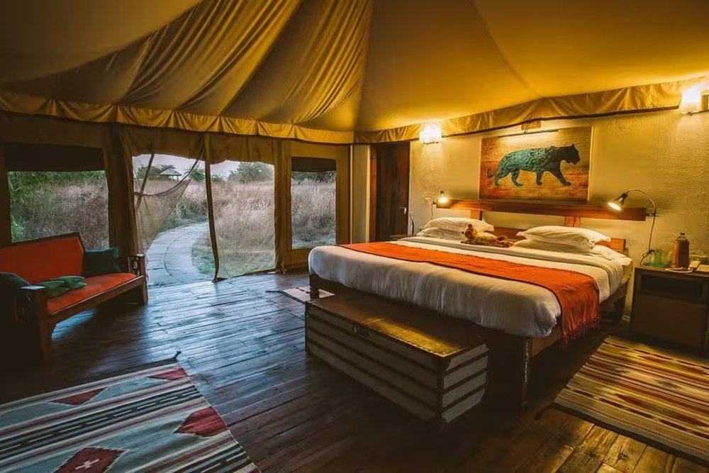 Jamtara Wilderness Camp Luxury Tent