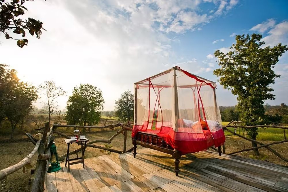 Jamtara Wilderness Camp Star Bed
