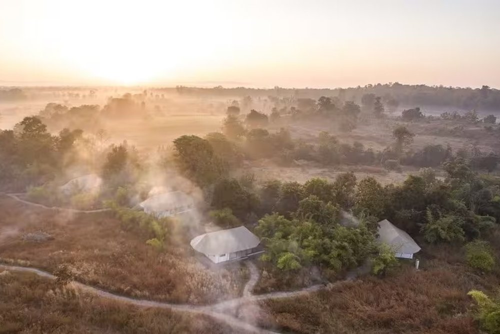 Jamtara Wilderness Camp Arial View