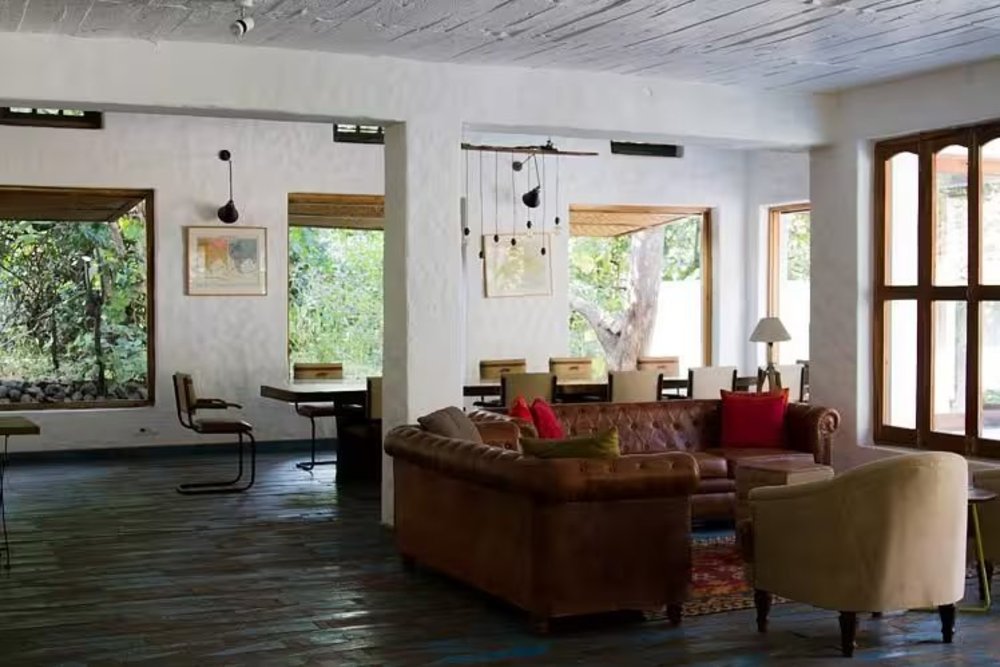 Jamtara Wilderness Camp Sitting Area