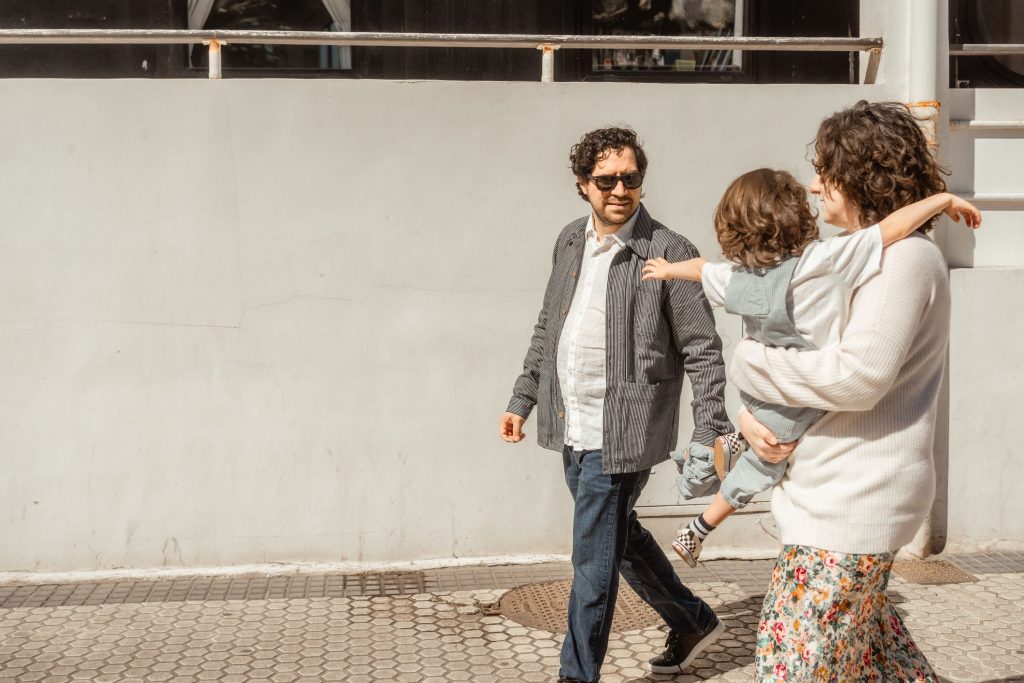 Fotografía de familia Vitoria Gasteiz