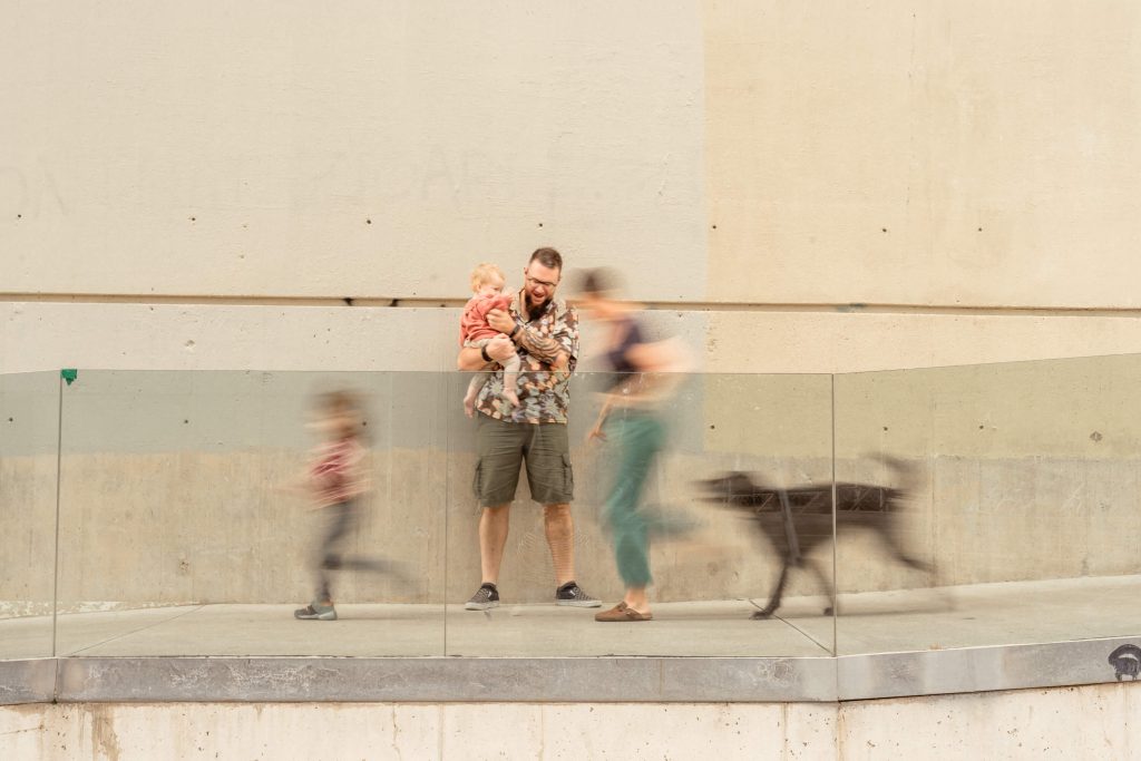 Fotografía de familia Vitoria Gasteiz